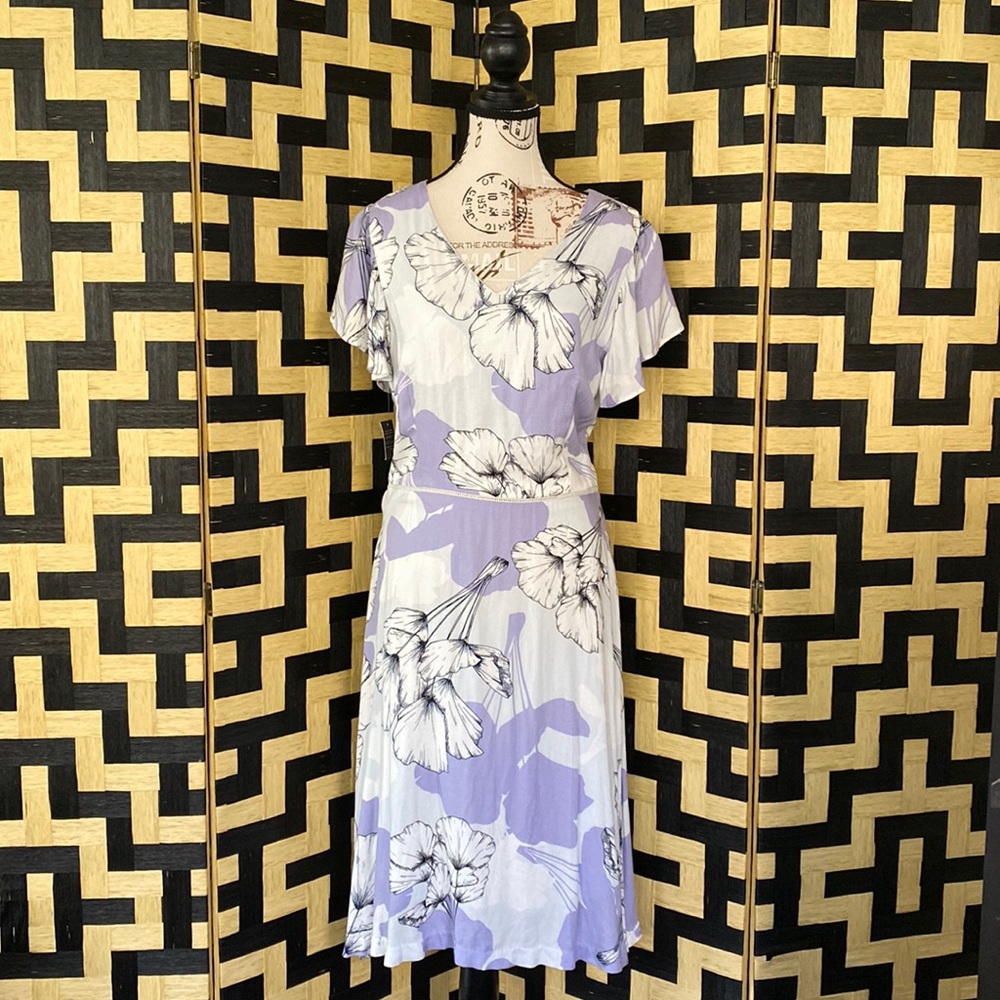 Flutter Sleeve Dress